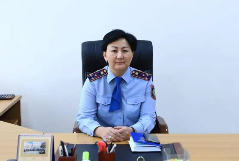 Saltanat Begasylova Astana qalalyq Polıtsııa departamenti bastyǵynyń orynbasary boldy