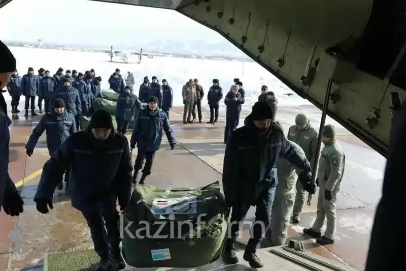 Қозоғистон Сурияга гуманитар ёрдам жўнатди