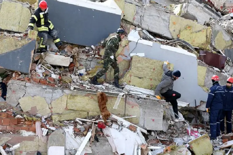 Túrkııada zilzaladan kóz jumǵandar sany 16 myńnan asty