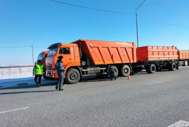 Aqmola oblysynda 1 mamyrǵa deıin aýyr júk kólikterdiń qozǵalysy shekteldi