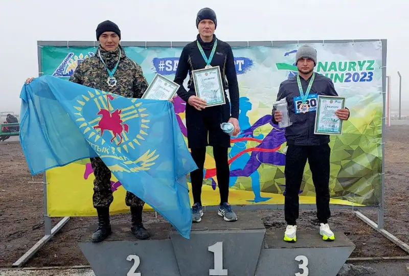 Призовое место занял на марафоне в Сарани темиртауский гвардеец
