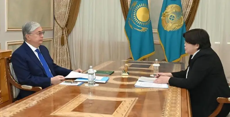 Давлат раҳбари Конституциявий Суд раисини қабул қилди