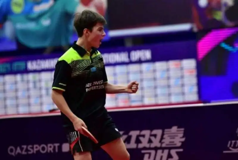 Алан Қурманғалиев Польшада стол тенниси бўйича ўтказилган турнирда бронза медалини қўлга киритди