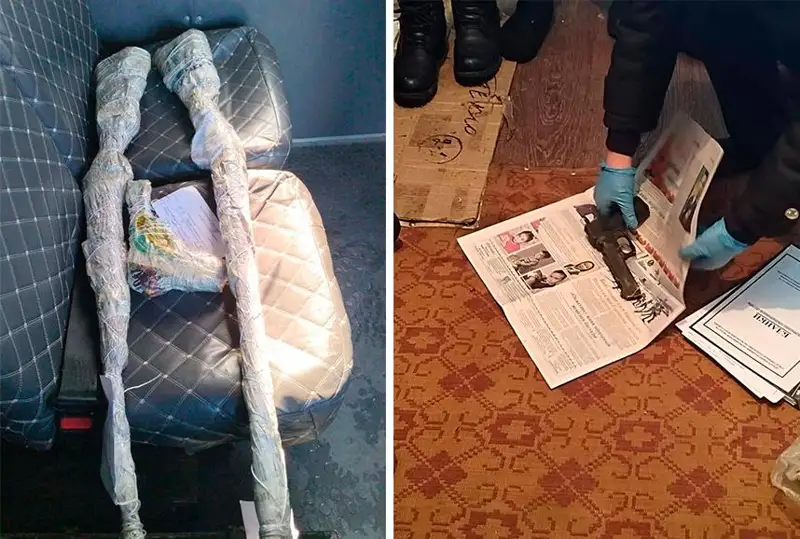 Схрон с оружием обнаружили в Акмолинской области