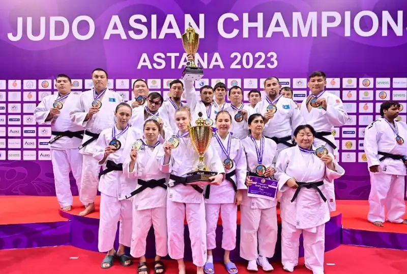 Парадзюдодан Қазақстан құрамасы Азия чемпионы атанды