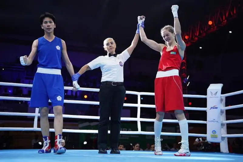 Бокстан ӘЧ: Карина Ибрагимова екі дүркін әлем чемпионын ұтып, финалға шықты