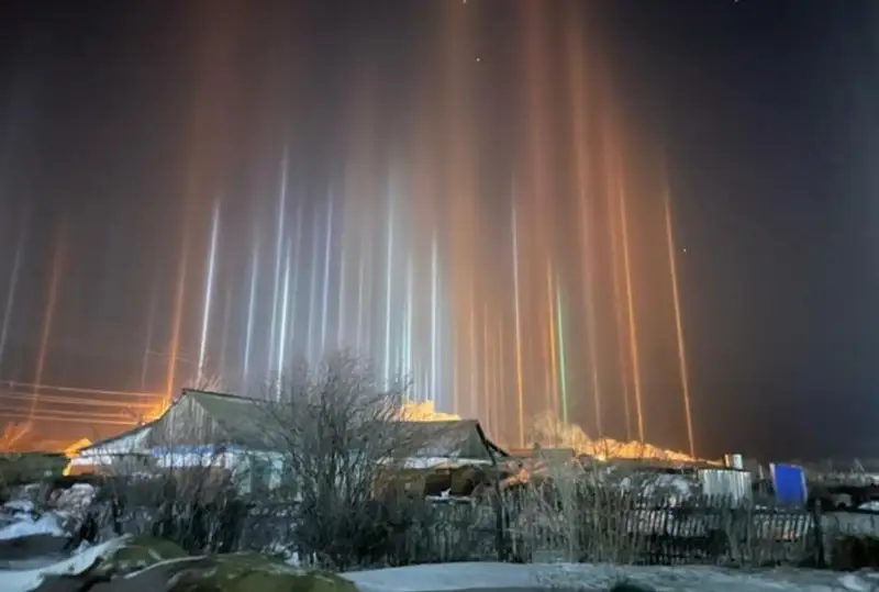 Свечение в небе запечатлели жители Павлодарской области