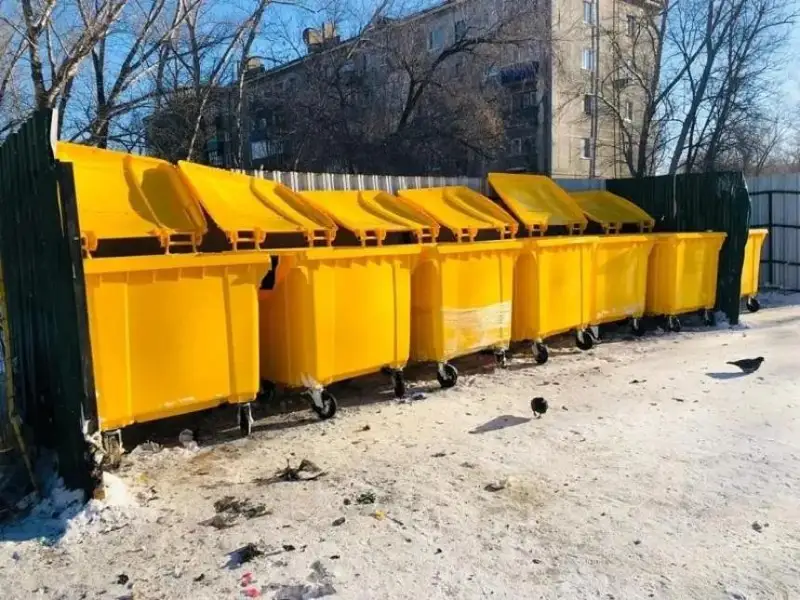 Проблему с мусором начали решать в Рудном