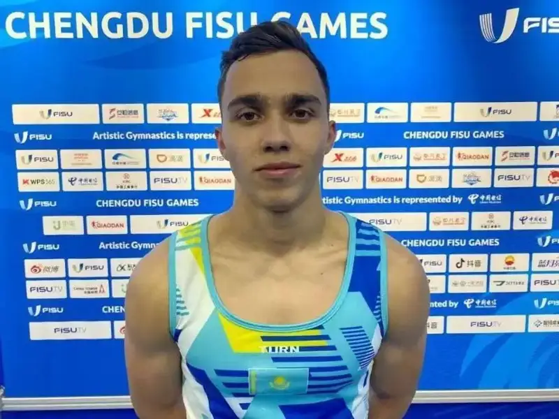 Jazǵy ýnıversıadada Mılad Karımı sporttyq gımnastıkadan chempıon atandy