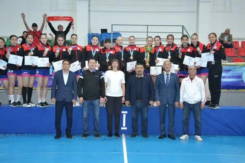 Женская команда Кызылординской области победила в VI летней Спартакиаде по гандболу