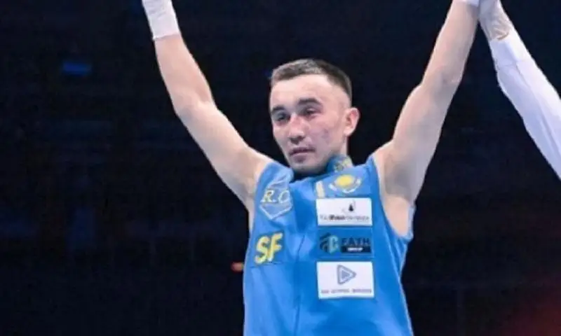 Боксер Даулет Даукенов  выиграл бой за титул WBC