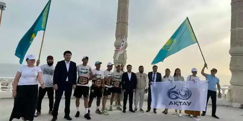 Астана турғуни 100 та аҳоли пунктини кезиб, Рекордлар китобига кирди