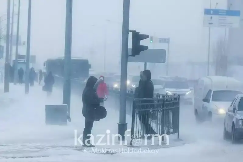 5-7 январ кунлари Қозоғистонда ноқулай об-ҳаво давом этади