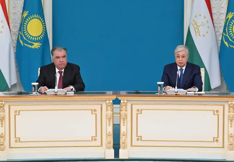 Қазақстан мен Тәжікстан арасында одақтастық өзара іс-қимыл туралы декларация қабылданды