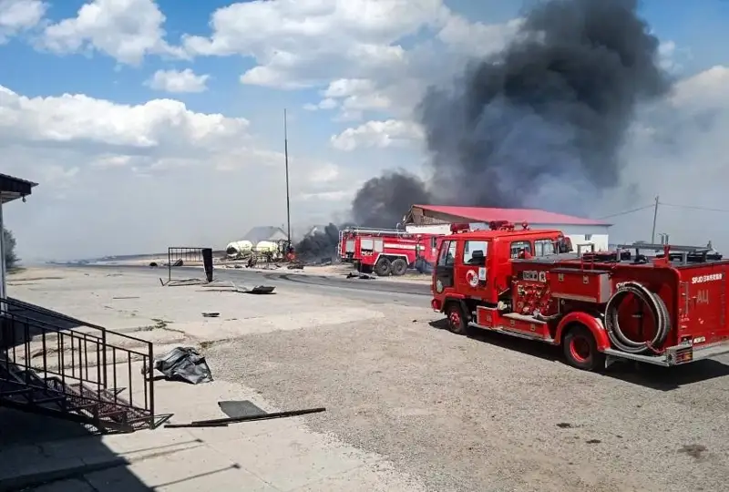 Пожар после взрыва в Шемонаихе ликвидирован