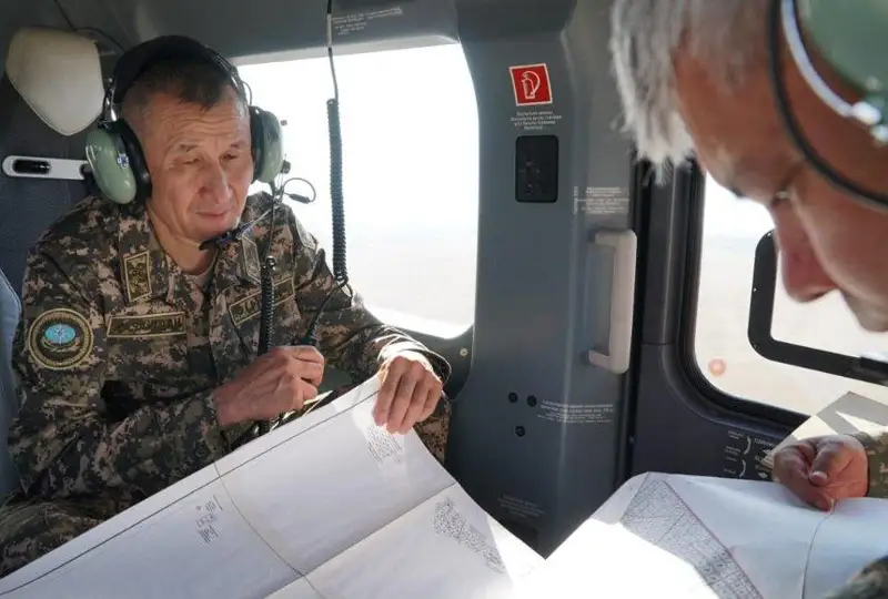 Tótenshe jaǵdaılar mınıstri Ertis ormanynda órt sóndirýshiler jumysyn baǵalady
