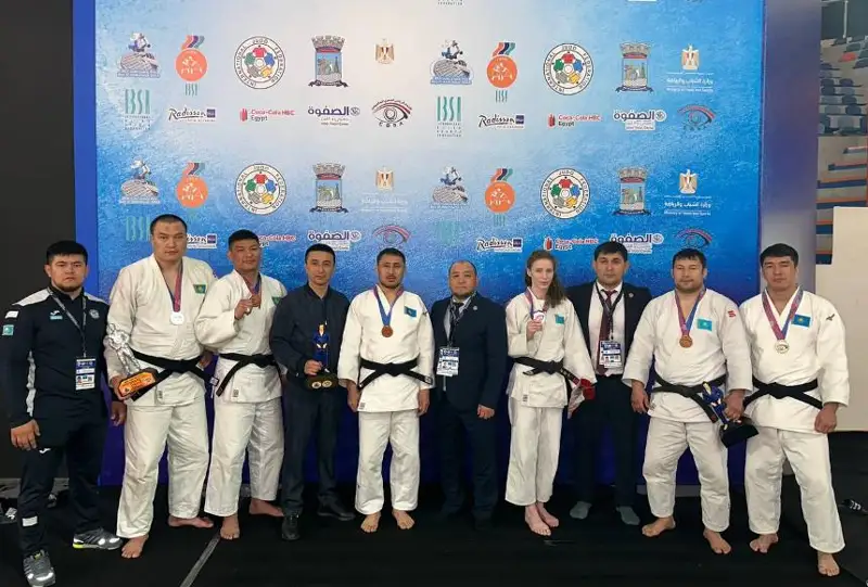 Казахстанцы стали призерами в мировой серии Гран-при по парадзюдо в Египте