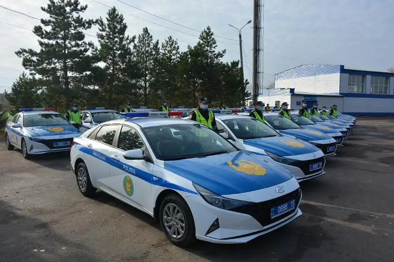 Новые машины появятся у патрульных полицейских в СКО