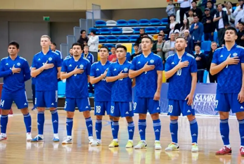 Сборная Казахстана по футзалу ухудшила положение в мировом рейтинге