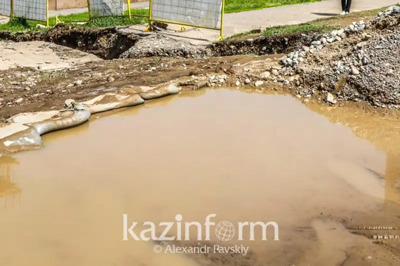 Проблему постоянного подтопления решат до конца года в одном из районов Алматы