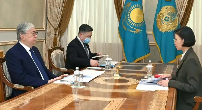 ҚР Президенти Экология ва табиий ресурслар вазирини қабул қилди