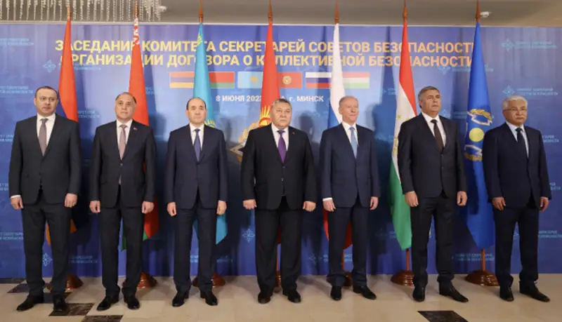 Гизат Нурдаулетов принял участие в заседании Комитета секретарей советов безопасности ОДКБ