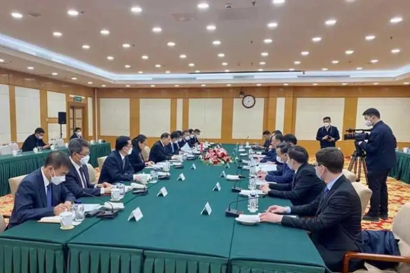 «Қозоғистон темир йўли» МК ва Хитой темир йўллари раҳбарияти ҳамкорлик истиқболларини муҳокама қилди