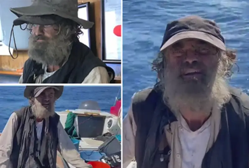 شيكى بالىق جەپ، جاڭبىر سۋىن ىشكەن: تىنىق مۇحيتتا ءۇش اي بويى قالقىپ جۇرگەن تەڭىزشى قۇتقارىلدى