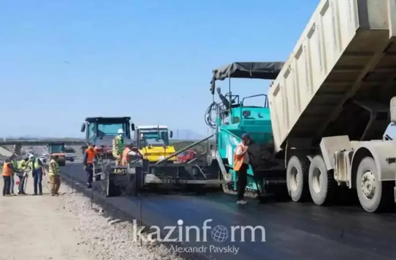 Продолжается реконструкция республиканской трассы Актобе-Кандыагаш