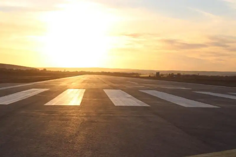 ءۇرجار اۋەجايىنىڭ ۇشۋ- قونۋ جولاعى جاڭاردى