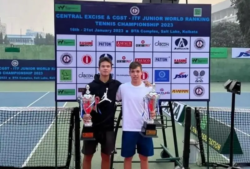 Чемпионом международного турнира стал 16-летний карагандинский теннисист