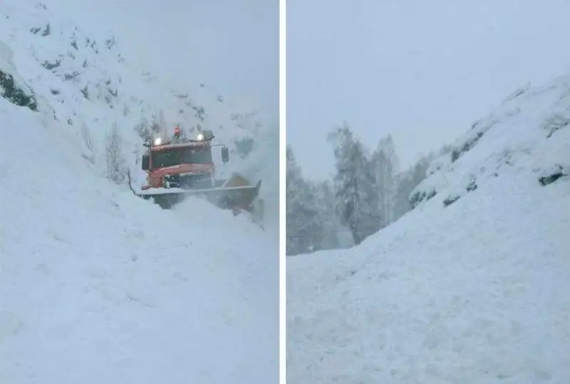 Самопроизвольный сход снежной лавины произошел в ВКО