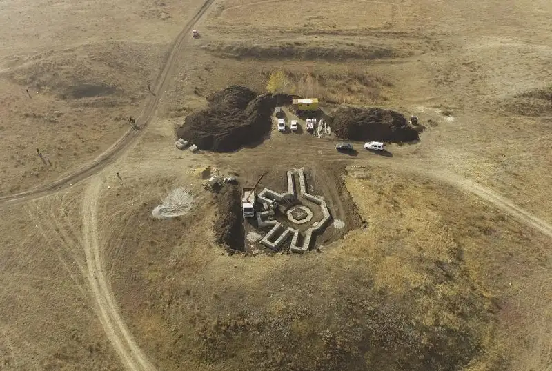 Курган скифо-сакского периода восстановили в СКО