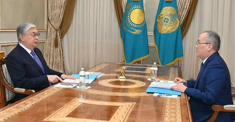 ҚР Президенти Молиявий мониторинг агентлиги раисини қабул қилди