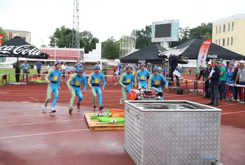 قازاقستاندىق جاس وسپىرىمدەر ءورت ءسوندىرۋ-قۇتقارۋ سپورتىنان الەم چەمپيوناتىندا ۇزدىك ۇشتىككە ىلىكتى