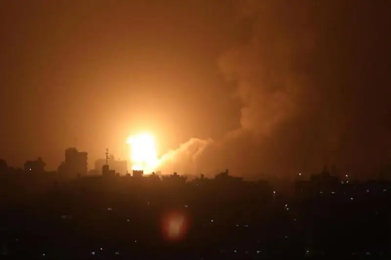 Исроил Ғазо секторига ҳаво зарбалари берди