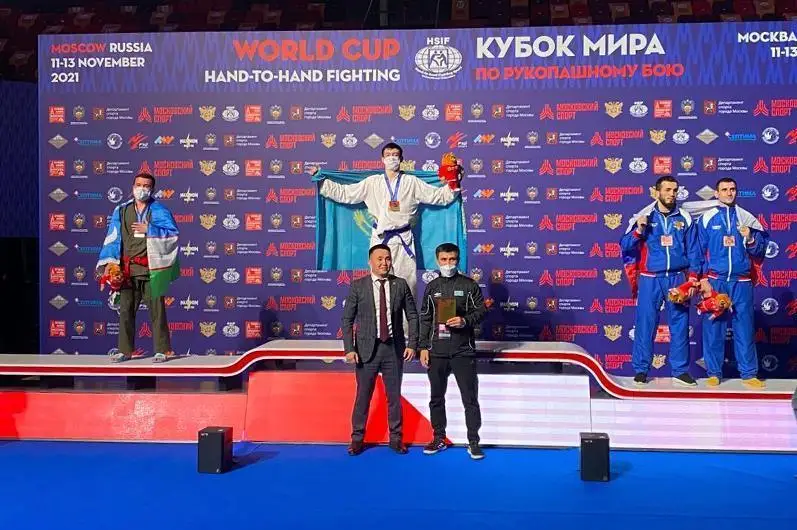 Қозоғистонлик спортчи қўл жанги бўйича жаҳон кубоги чемпиони бўлди