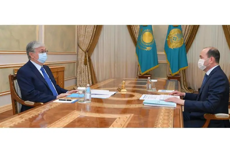 Давлат раҳбари Қозоғистон Республикаси Бош прокурорини қабул қилди