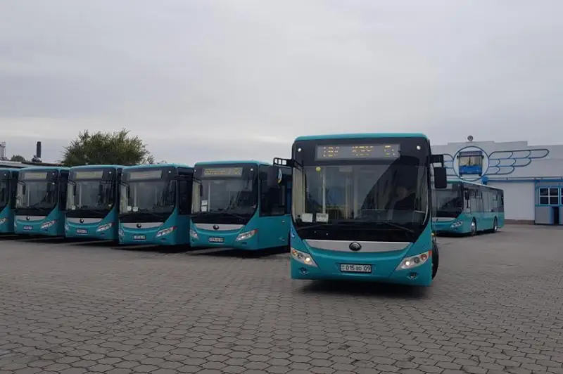 Ўскеменда келгуси йилда 80 га яқин янги автобуслар харид қилинади