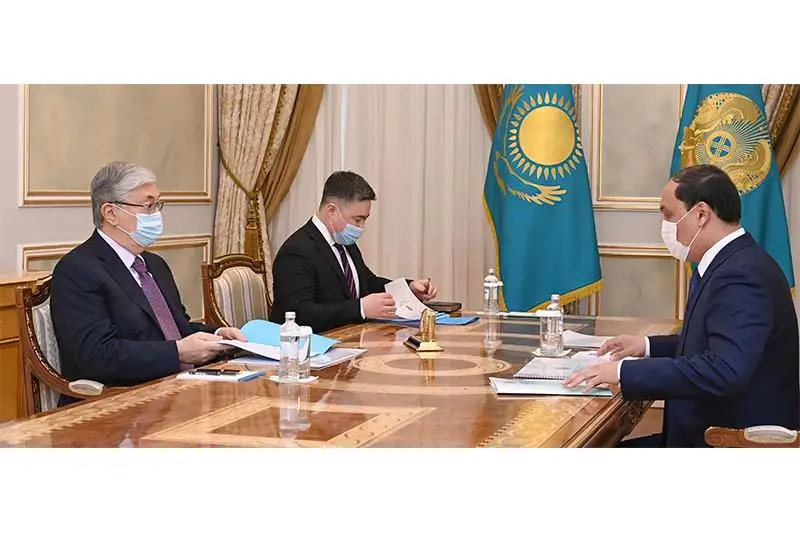 Қозоғистон Президенти қишлоқ хўжалиги вазирини қабул қилди