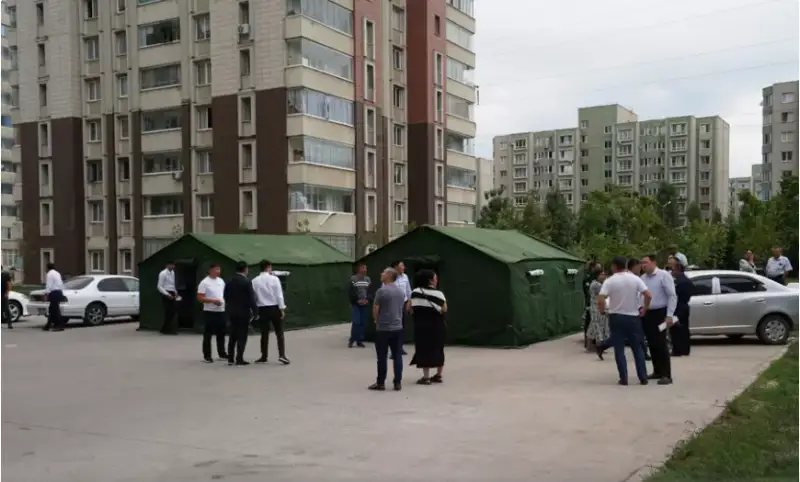 اقكەنتتەگى ورتتە قازا تاپقان ايەلدىڭ وتباسىنا ەكى بولمەلى پاتەر بەرىلەدى