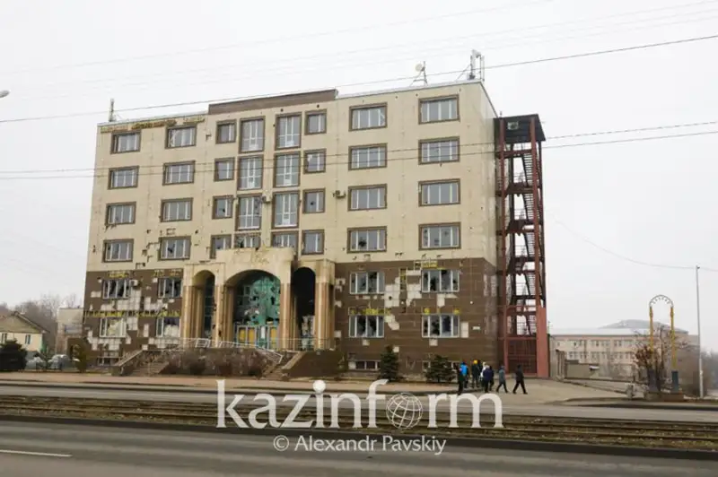 Бывшее здание партии AMANAT в Алматы восстановили