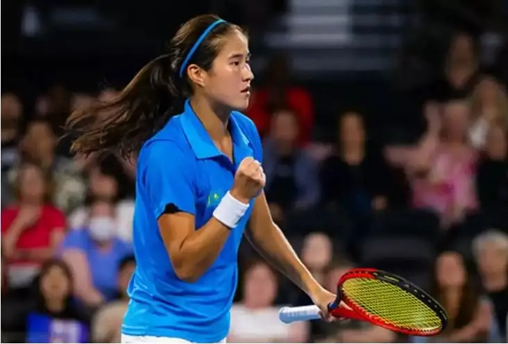 قازاق قىزى تەننيستەن قىتايداعى تۋرنيردىڭ فينالىنا شىقتى