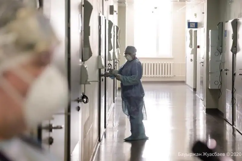 Қозоғистонда коронавирус хавфи туфайли 33 нафар бемор ҳамон назорат остида