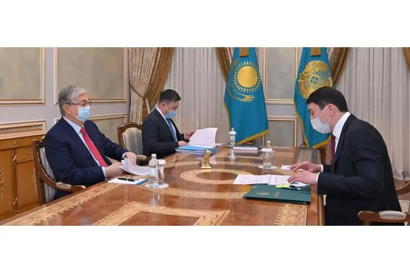 Қозоғистон Президенти энергетика вазирини қабул қилди