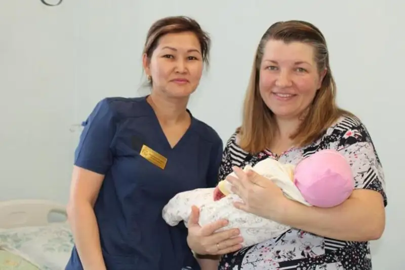 الماتىدا سالماعى 5 كەلىدەن اساتىن الىپ بالا دۇنيەگە كەلدى