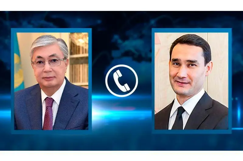 Қасим-Жомарт Тоқаев Туркманистоннинг янги президенти Сердар Бердимуҳамедовни табриклади
