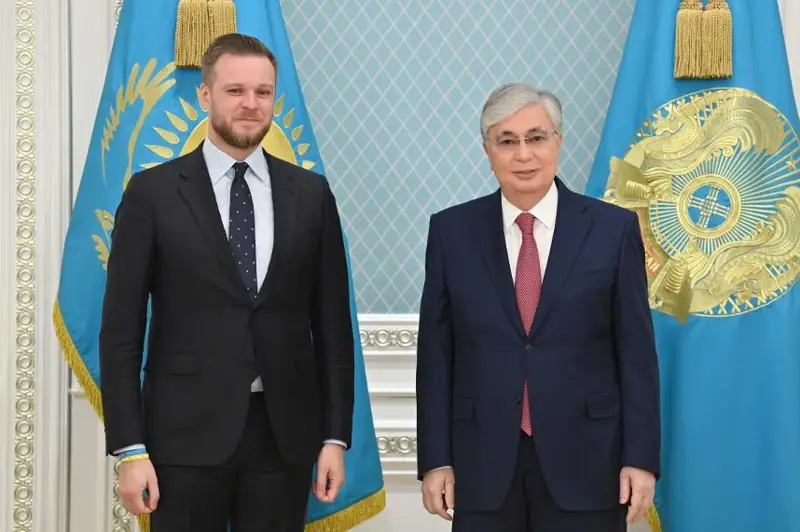 Қозоғистон Президенти Литва Ташқи ишлар вазирини қабул қилди