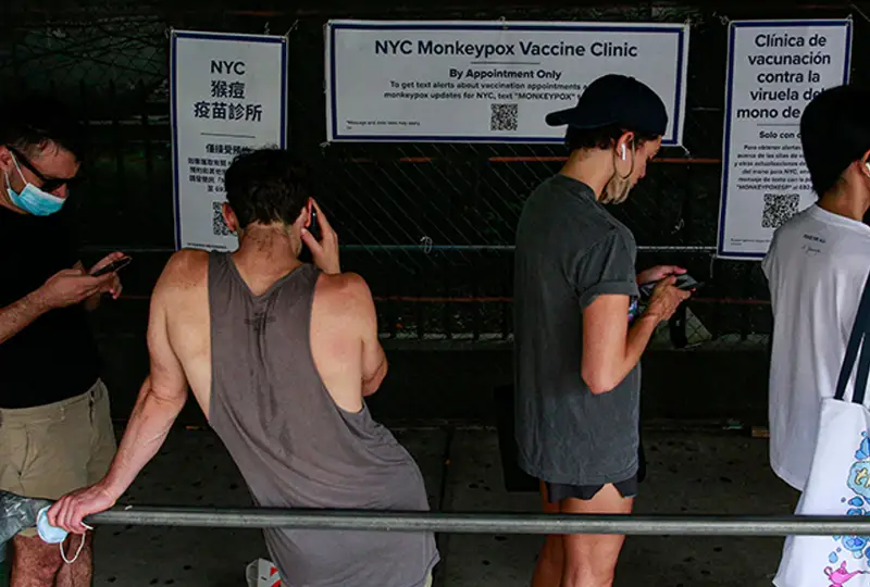 Нью-Йоркда маймун чечагига қарши оммавий эмлаш пунктлари очилди