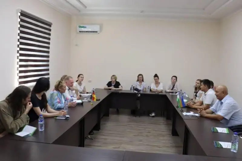 Германиялик талабалар Оролбўйида ўқув амалиётини ўтказиш учун ташриф буюрди